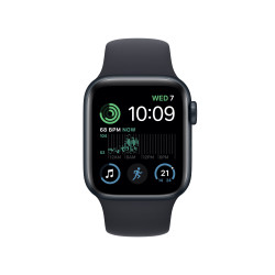 Apple Watch SE GPS + Cellular 44mm Midnight Aluminium Case with Midnight Sport Band - Regular