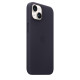 Apple - iPhone 14 Leather Case with MagSafe - Ink