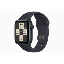 Apple Watch SE GPS 44mm Midnight Aluminium Case with Midnight Sport Band - Small/Medium
