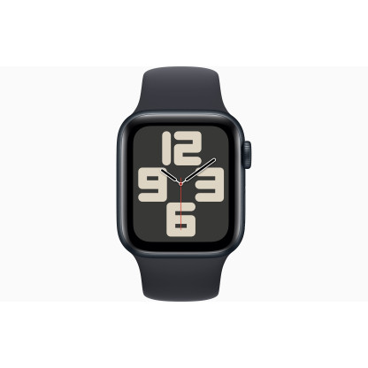 Apple Watch SE GPS 40mm Midnight Aluminium Case with Midnight Sport Band - Medium/Large
