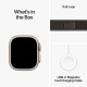 Apple Watch Ultra 2 GPS + Cellular, 49mm Titanium Case with Blue/Black Trail Loop - Small/Medium