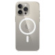 Apple-iPhone 15 Pro Max Clear Case with MagSafe