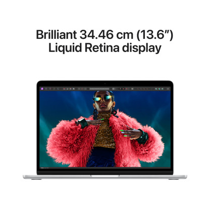 13-inch MacBook Air: Apple M3 chip with 8-core CPU and 10-core GPU, 8GB, 512GB SSD - Silver