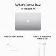 13-inch MacBook Air: Apple M3 chip with 8-core CPU and 10-core GPU, 8GB, 512GB SSD - Silver