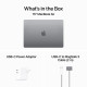 15-inch MacBook Air: Apple M3 chip with 8-core CPU and 10-core GPU, 8GB, 256GB SSD - Space Grey