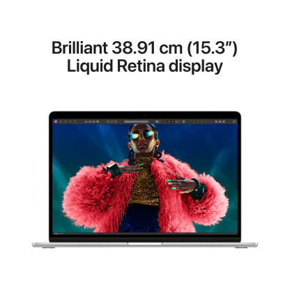 15-inch MacBook Air: Apple M3 chip with 8-core CPU and 10-core GPU, 8GB, 512GB SSD - Silver