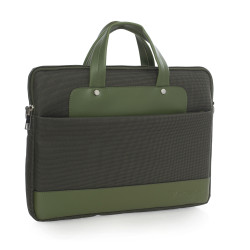 Vaku Luxos® DA SALERNO Sleeve with Strap highly durable Compatible for Macbook 13|14" - Green