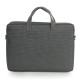 Vaku Luxos® DA SALERNO Sleeve with Strap highly durable Compatible for Macbook 13|14" Grey