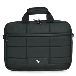 Vaku Luxos® MONTPELLIER Sleeve with Strap highly durable Compatible for MacBook 13|14" - Black