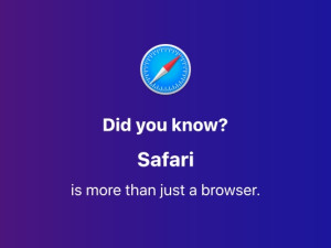 Did you know that Safari is more than just a browser? 