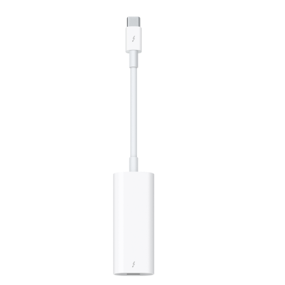 Thunderbolt 3 (USB-C) to Thunderbolt 2 Adapter Thunderbolt 3 (USB-C) to Thunderbolt 2 Adapter