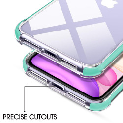 Monde iPhone 11/11 Pro/11 Pro Max  Bumper Back Cover Case (iPhone 11 (Green))