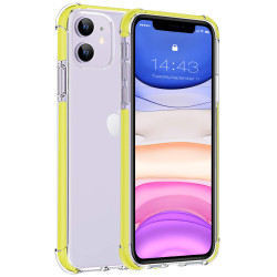 Monde iPhone 11/11 Pro/11 Pro Max Bumper Back Cover Case (iPhone 11 (Yellow))