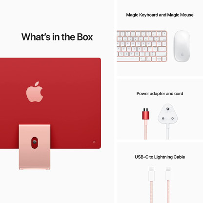 iMac 24" Apple M1 Chip (512 GB | Pink)