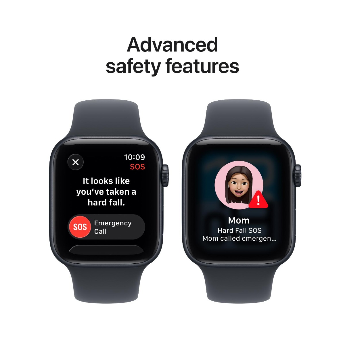 Apple Watch SE 3 GPS 44mm Midnight Aluminium Case with Navy Blue Sport Band Product Image 8