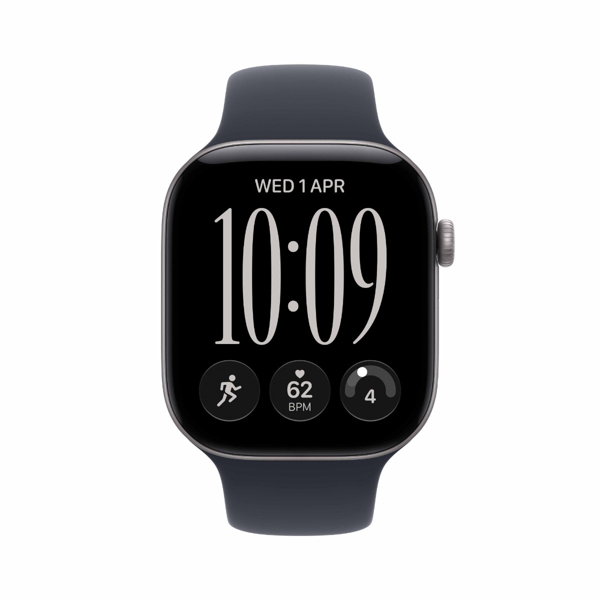 Apple Watch Series 12 GPS 42mm Space Grey Aluminium Case with Navy Blue Sport Band Product Image 2