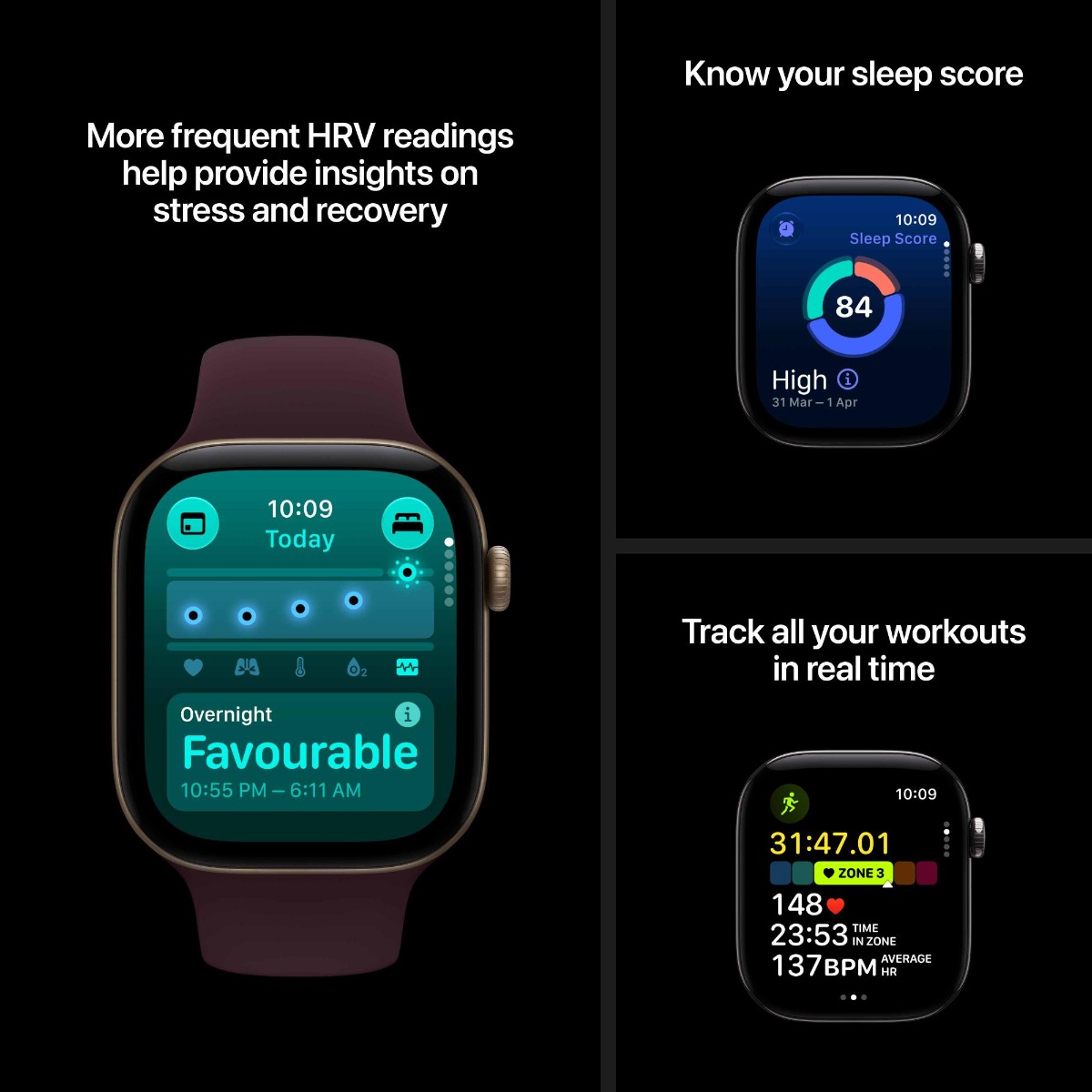 Apple Watch Series 12 GPS 42mm Space Grey Aluminium Case with Navy Blue Sport Band Product Image 4