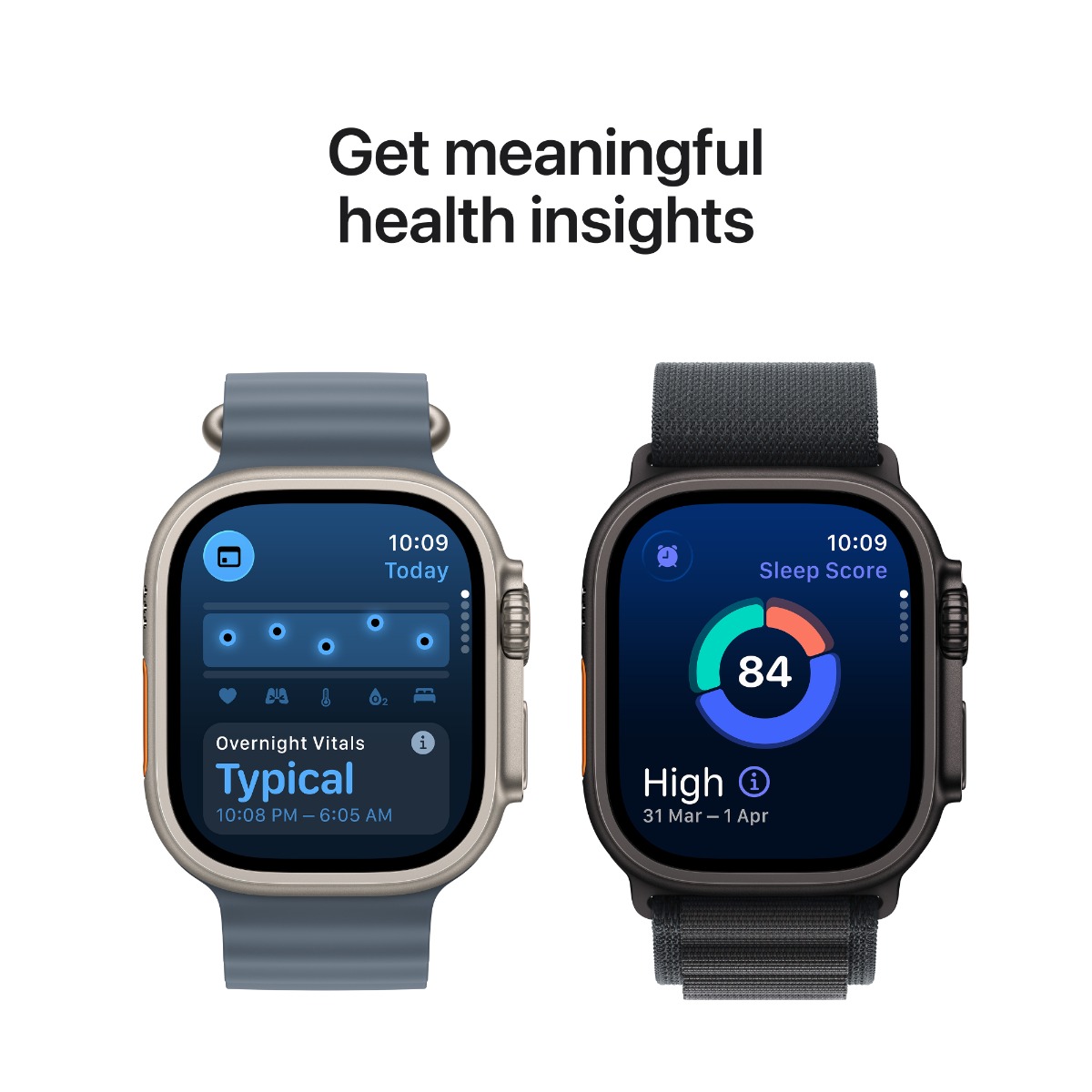 Apple Watch Ultra 3 GPS + Cellular 49mm Black Titanium Case with Black Ocean Band Product Image 7