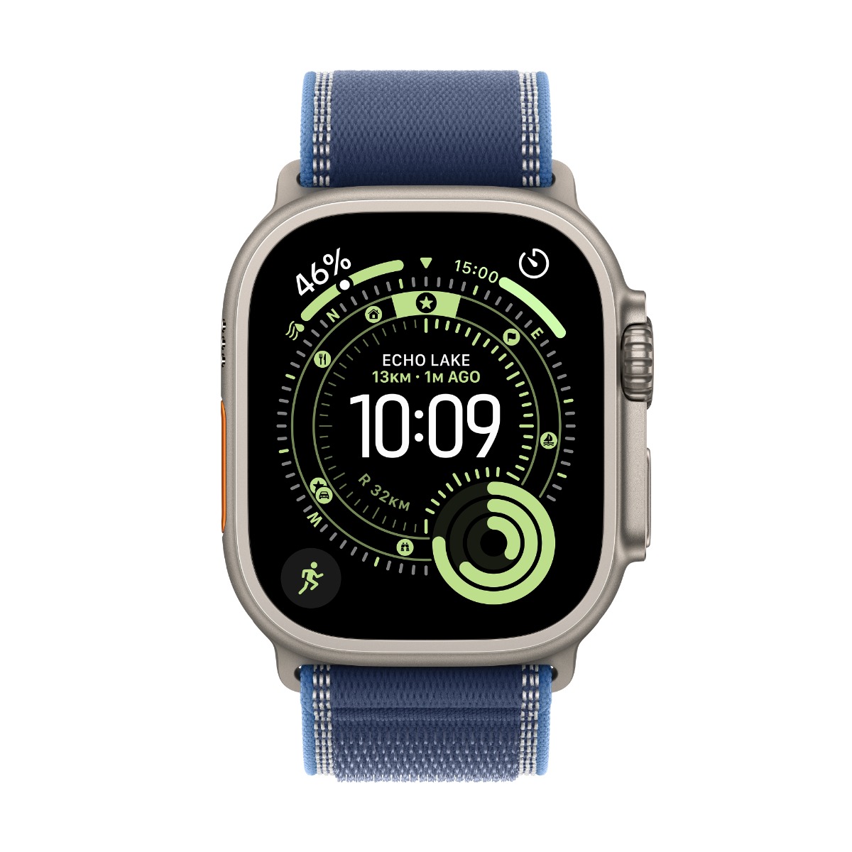Apple Watch Ultra 3 GPS + Cellular 49mm Blue Trail Loop Product Image 2