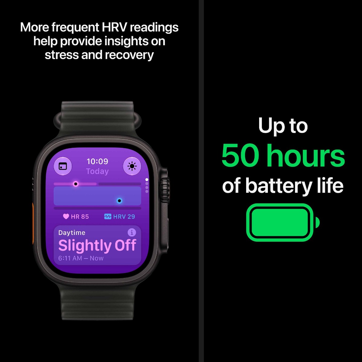 Apple Watch Ultra 4 GPS + Cellular 49mm Natural Titanium Case with Desert Alpine Loop Product Image 3