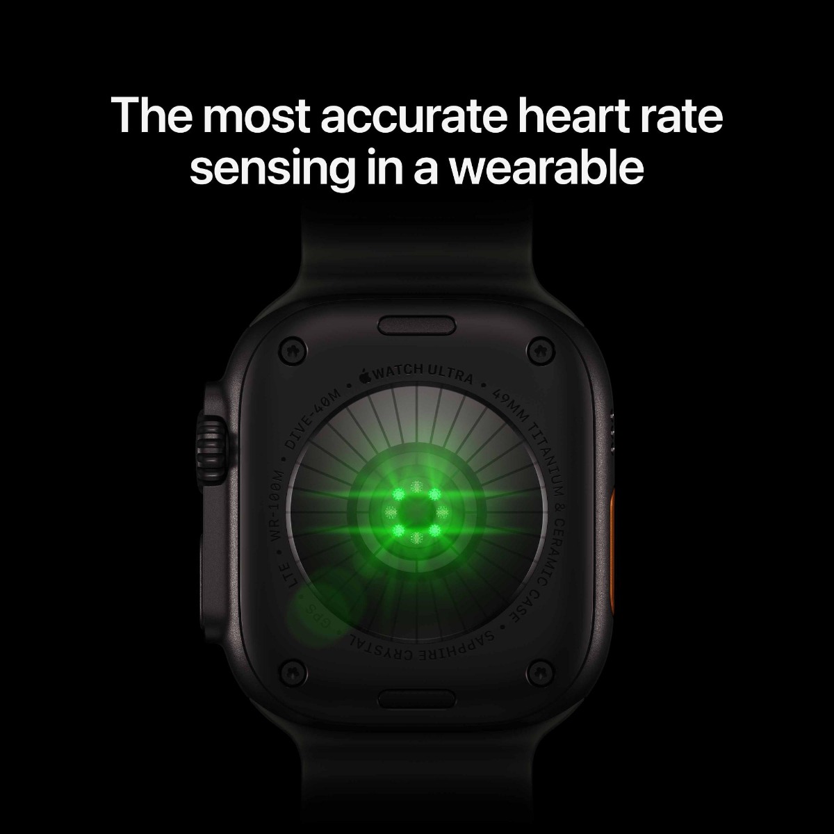 Apple Watch Ultra 4 GPS + Cellular 49mm Natural Titanium Case with Sand Trail Loop Product Image 1