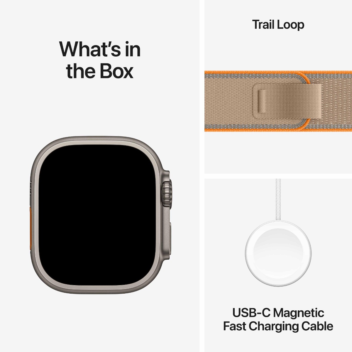 Apple Watch Ultra 4 GPS + Cellular 49mm Natural Titanium Case with Sand Trail Loop Product Image 8