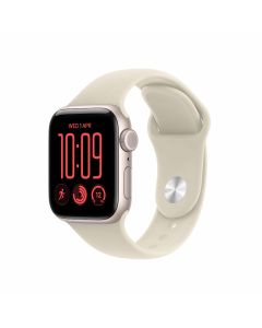 Apple Watch SE 3 GPS + Cellular 44mm Starlight Aluminium Case with Sand Sport Band