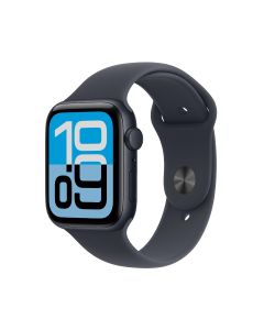 Apple Watch SE 3 GPS 44mm Midnight Aluminium Case with Navy Blue Sport Band
