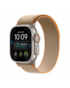 Apple Watch Ultra 4 GPS + Cellular 49mm Natural Titanium Case with Sand Trail Loop