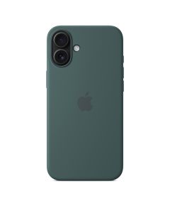 Apple iPhone 16 Plus Silicone Case with MagSafe-Lake Green